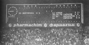 Левски припомни как размаза ЦСКА преди 30 г. 