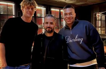 Синер и Мбапе се срещнаха в ресторант в Париж. 