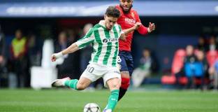 Бетис зацикли в Ла Лига, равенството не зарадва и Осасуна