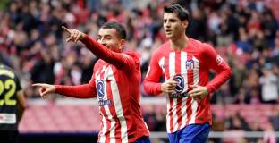 Атлетико Мадрид се измъчи за 3-те точки срещу Алмерия (видео)