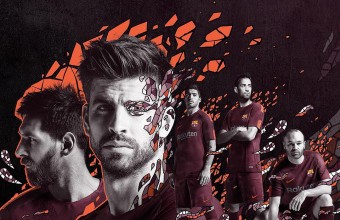 Барса представи третия комплект форма за сезон 2017/18. 