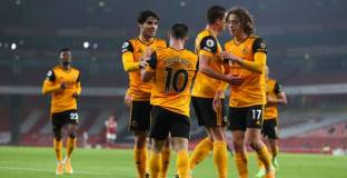 Арсенал - Уувърхемптън 1:2 