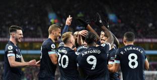 Астън Вила - Уест Хем 1:4 