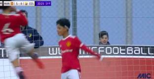   Роналдо-младши вкара за юношите на Ман Юнайтед