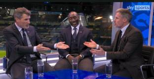  Карагър се пошегува с Рой Кийн