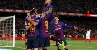 Барселона с изключителен обрат за Купата на Краля