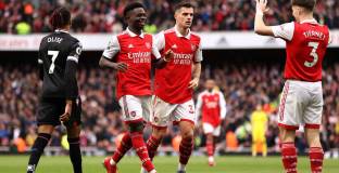 Арсенал с голяма победа над Палас