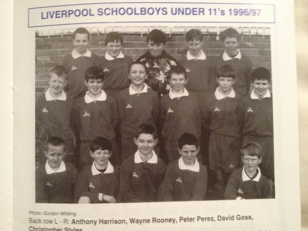 Рууни в училищния отбор