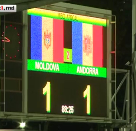 Молдова - Андора 1:1 