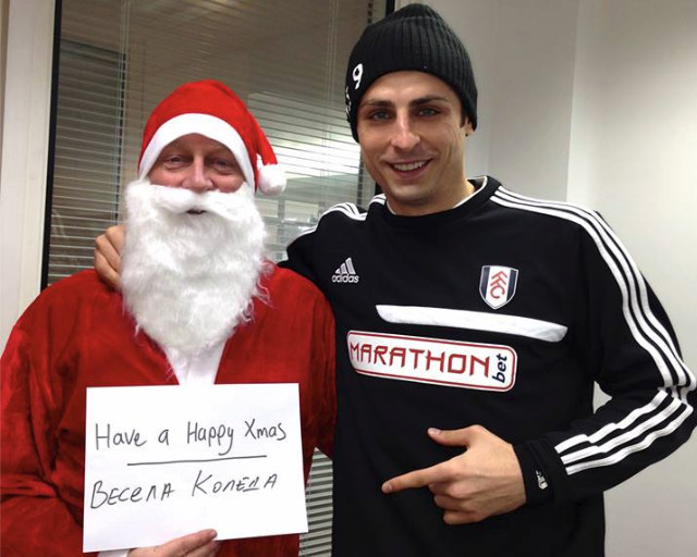 Димитър Бербатов: Весела Коледа, здраве и щастие за всички..:)))