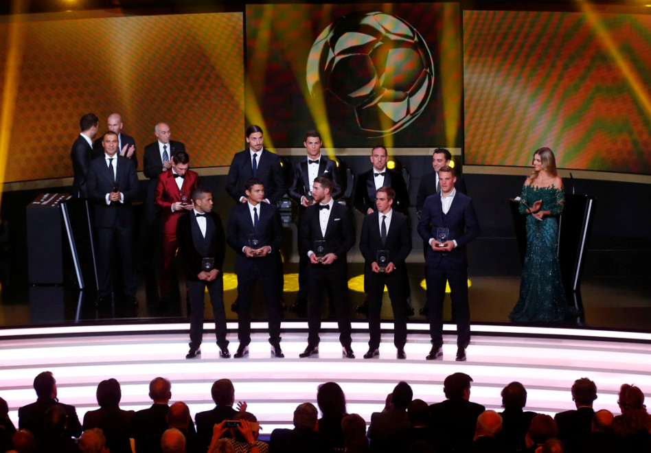 FIFA представи отбора на 11-те най-добре представили се играчи през 2013г.