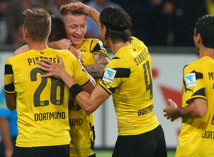 Аугсбург - Борусия Дортмунд 2:3 