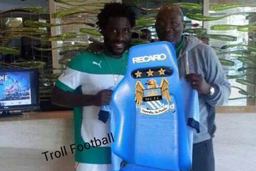 Вилфред Бони беше приветстван официално като част от Манчестър Сити