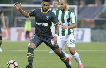 Лудогорец проспа едно полувреме, но елиминира Жалгирис (видео)