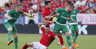 ЦСКА и Лудогорец не се победиха в шоу пред 30 000 на Васил Левски