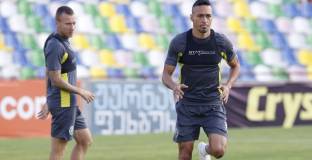 Лудогорец проведе тренировка в Тбилиси (снимки)