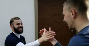 Спас Делев при Лудогорец в Турция (снимки)