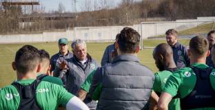 Стойчо Стоев проведе първа тренировка с Лудогорец