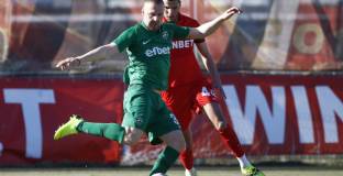 Лудогорец се справи с Царско село, Недялков с неприятна контузия (видео)