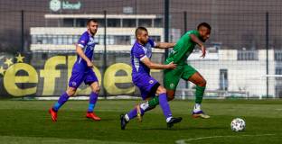 Лудогорец загря за ЦСКА с победа над Етър