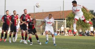 ЦСКА с два гола при загуба от шампиона на Северна Македония 