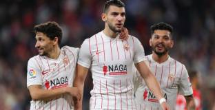 Севиля пречупи Гранада в добавеното време (видео)