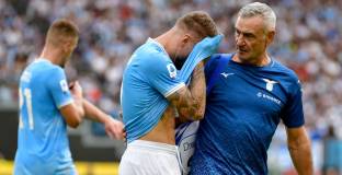 Лацио не успя да вкара на Удинезе, Имобиле се контузи (видео)