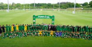 Шампионите на Академия Лудогорец вдигнаха трофеите