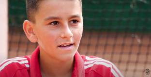 Тенис националът, който обича ЦСКА (видео)