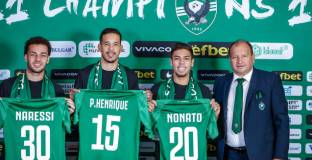 Лудогорец представи тримата бразилци (видео)