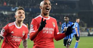 Бенфика - Брюж 5:1 