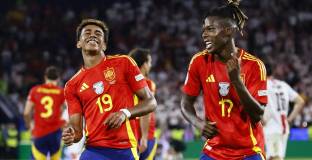 Испания обърна Грузия без пощада (видео)