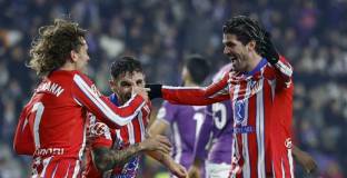 Атлетико вкара 5 на Валядолид