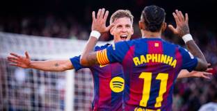 Барса би Алавес и временно се настани на 1-во място (видео)