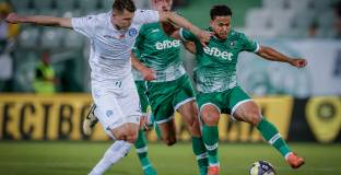 Късен гол носи аванс на Лудогорец преди реванша с Динамо Минск