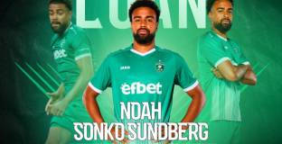 Лудогорец преотстъпи Ноа Сонко-Сундберг на Арис Солун