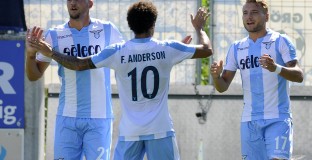 Лацио се разправи със слаб Леверкузен в контрола (видео)