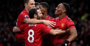 Погба и Марсиал донесоха победата на Юнайтед над Евертън 