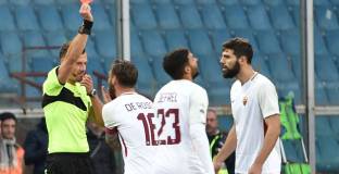 Де Роси провали Рома срещу Дженоа (видео)