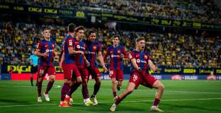 Резервите на Барса се справиха с Кадис (видео)