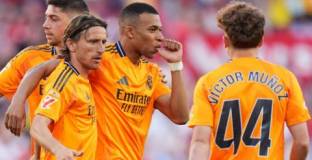 Късни голове носят победата на Реал срещу 9 от Севиля