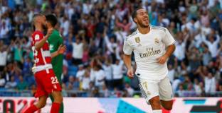 Азар се отпуши, а Реал се поздрави с трудна победа над Гранада