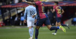 Луд мач със 7 гола - Барса грабна 3-те точки срещу Селта