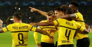 Класика за Дортмунд, трудна победа за Атлетико (видео)