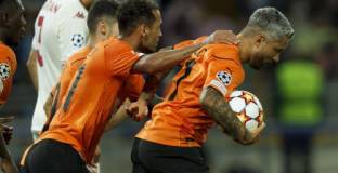 Шахтьор Донецк - Монако 2:2 