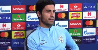 Артета не свързва загубата с отсъствието на Гуардиола