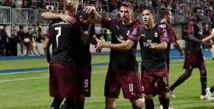 Милан не си даде много зор за победа в Люксембург