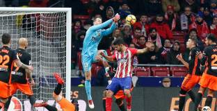 Атлетико вкара само един на Валенсия (видео)