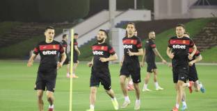 Националите ни с първа тренировка в Катар