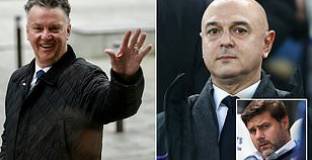 Ван Гаал: Президентът на Тотнъм напусна дома ми в багажника